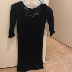 Black Bebe dress, small